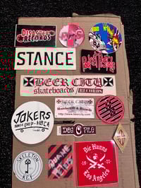 Image 2 of DP STICKER COLLECTION INDYS HUNNS PPS BOMBS THINK SIGNED