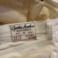 Image 2 of no.232B  35x32  14oz cone mills nat./undyed denim