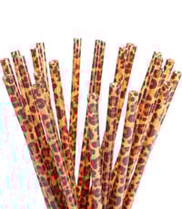 Image 3 of LEOPARD STRAWS