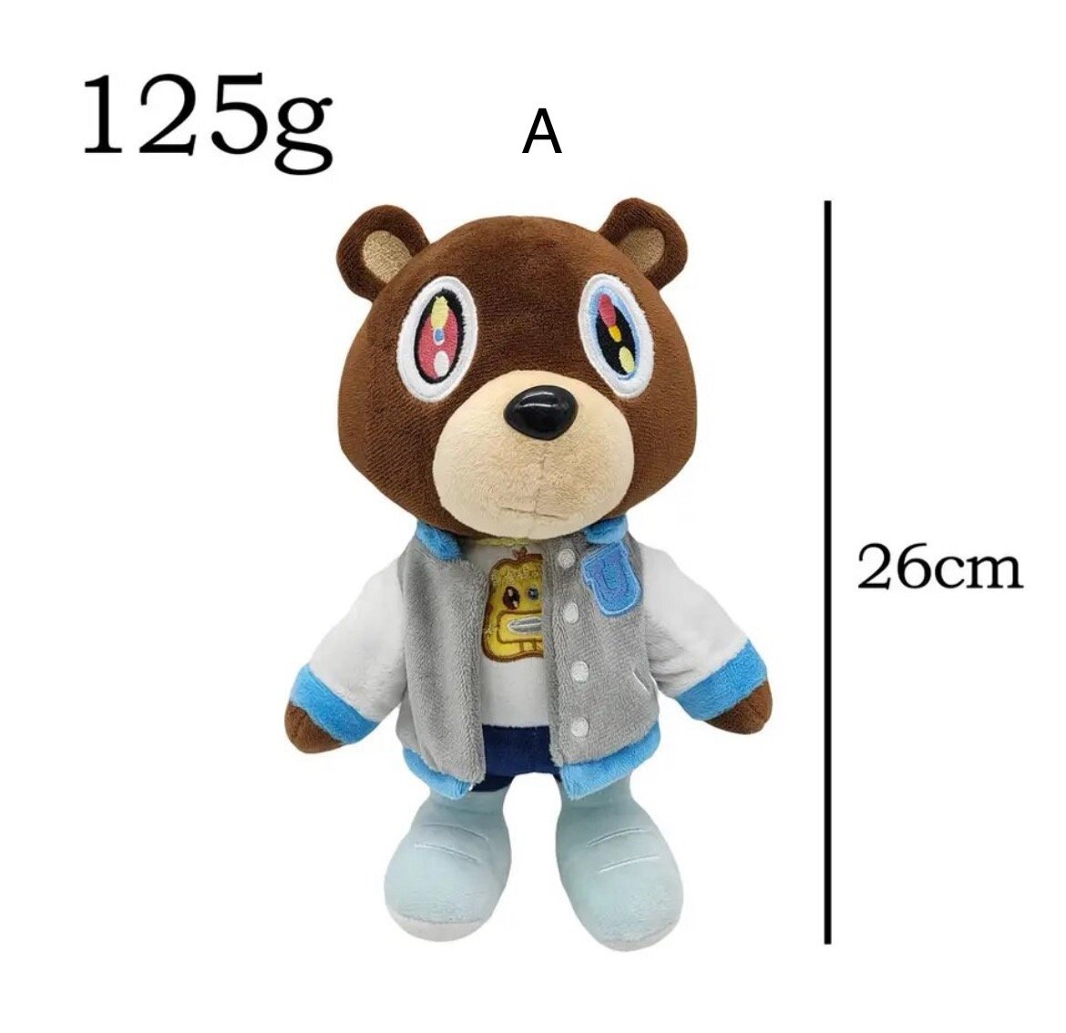 Pastele Kanye West Graduation Bear Phone Click-On Grip Custom Pop