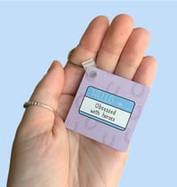 Image 2 of Obsessed with horses keyrings