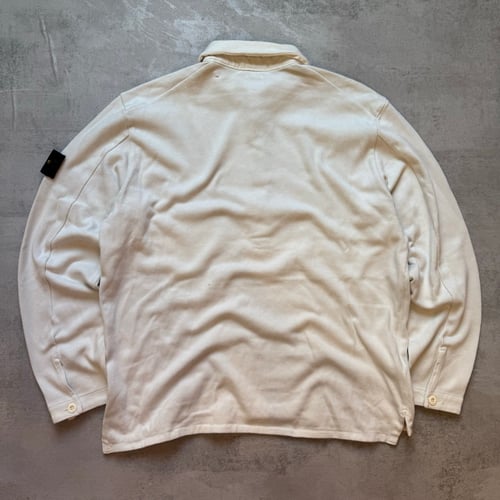 Image of SS 2002 Stone Island Button Up Sweatshirt, Size Large