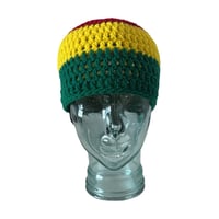 Image 2 of Ghana Inspired Fitted Beanie
