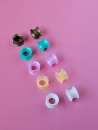 Image 1 of 10mm Silicone Ear Tunnel - 206