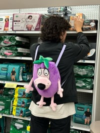 Image 13 of Eggplant Courage BackBling - Includes US Shipping