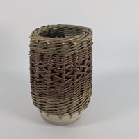 Image 3 of Ceramic and Willow Vases by Petals and Pots