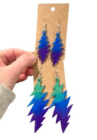 Image 6 of Customized LRG Grateful Bolt Earrings