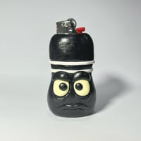 Image 3 of Black Bowling Pin 1 Of 1 Clay Lighter Case