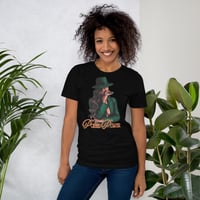 Image 2 of Poised Power Nubian Unisex Staple T-Shirt | Bella + Canvas 3001