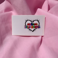 Mañana Será Bonito Heart Card Sticker 