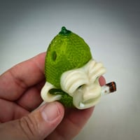 Image 3 of Key Lime Smokin' Chimp Pendant 