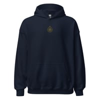 222 Flower Of Life Embroidered Hoodie