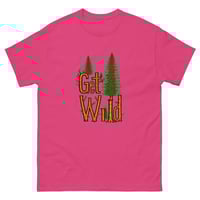 Image 4 of Unisex classic tee, Get Wild T-Shirt | Nature Adventure Forest Graphic Tee