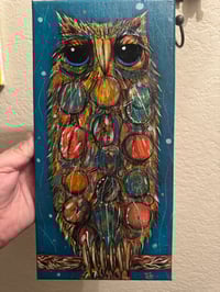 Image 3 of ORIGINAL 14x7 acrylic on canvas ‘Cleo Kossoff Can’t Recall Her Darkest Dreams’