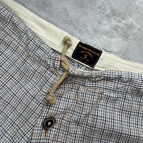 Image of Vivienne Westwood Plaid Shorts, size XL
