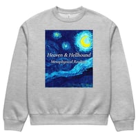 Image 5 of Dark Starry Night Oversized Heavyweight Sweatshirt