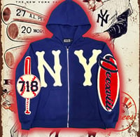 Image 1 of 🆕KIY STUDIOS X 718 DCCXVII "718 STADIUM" ZIP-UP HOODY 🏟️ 