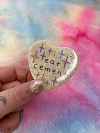 Image 3 of Giant Heart Pin Badges 