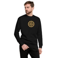 Image 1 of Why Da Face Embroidery Sweatshirt