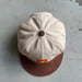Image of Kakishibu Dyed Canvas Ball Cap 006