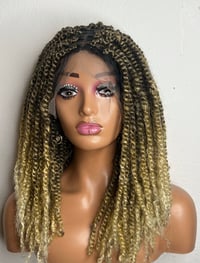 Image 2 of Micro Twist  wig full lace Braids wig 
