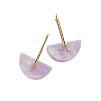 Image 2 of Amethyst Earrings No. 2