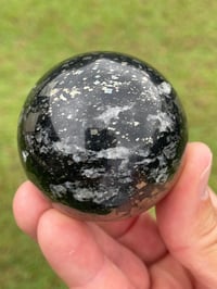 Image 11 of Pyrite In Magnetite Sphere #1421