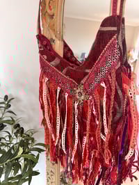Image 3 of Burgundy Tassel Bag