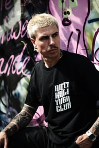 Image 4 of ANTI KALI YUGA CLUB /Shirt (Black/White)