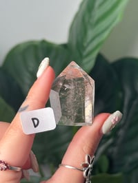 Image 4 of MINI RUTILE IN QUARTZ TOWERS A-E
