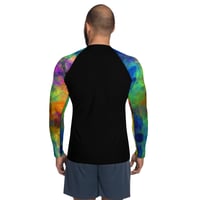 Image 4 of Enigma Rainbow Men's Rash Guard   
