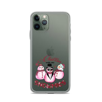 Image 4 of Chillin' with my Snowmies, iPhone Case