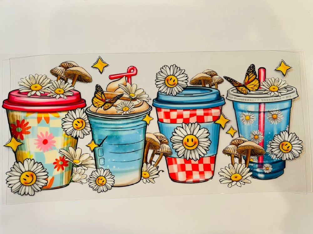 Image of Daisies, Mushrooms and Coffee
