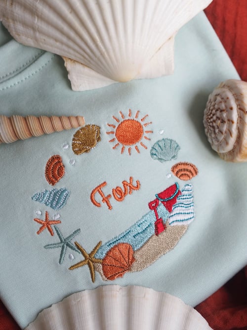 Image of Sea Shells & Sunshine - Mint Tee