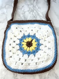 Image 3 of blue opal flower posie creates collaboration