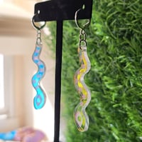 Image 5 of Prism Snake Earrings