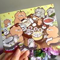 Image 2 of Grandma’s Dumplings Art Print