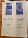 In Short: Belong - TINWIB* Issue 33
