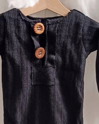 Image 2 of Photoshooting | 12-18 months boys bodysuit Asher | black 