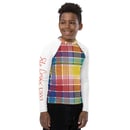 Image 1 of Youth Rash Guard Madras