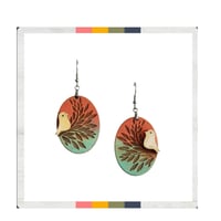 Image 3 of Bird on Branch Earrings