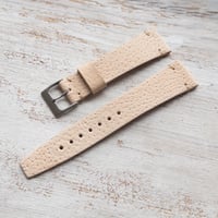 Image 4 of 20mm Corfam Style Natural Pigskin