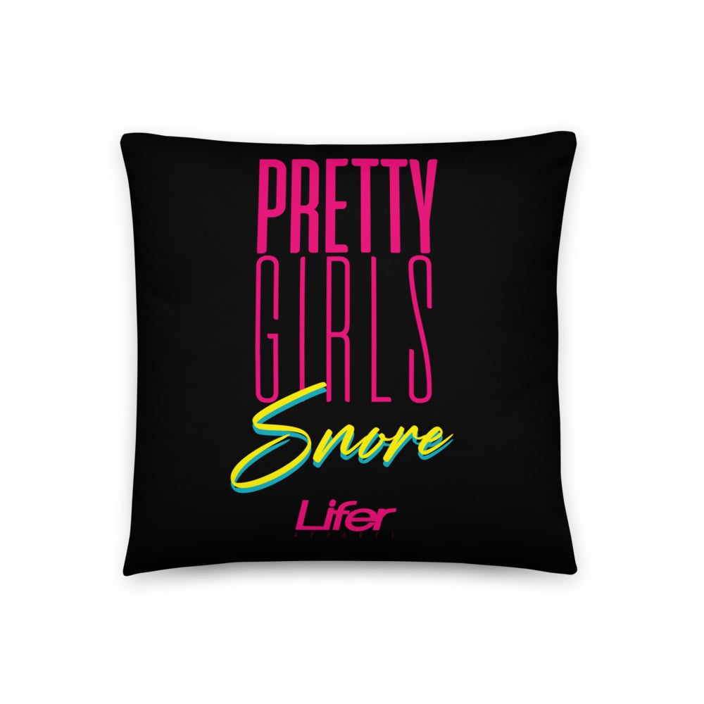 Image of LIFER P.G.S. THROW PILLOW