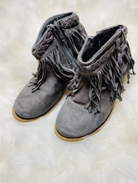 Size 12 Fringe Boots