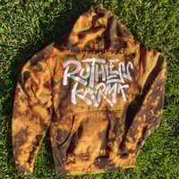 Image 2 of "SASSY BEAR" BLEACH DYE HOODIES