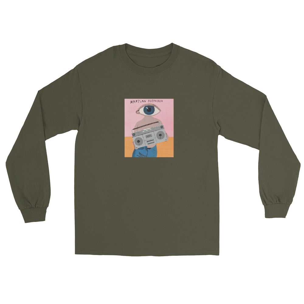Image of MARTIAN BOOMBOX LONG SLEEVE SHIRT