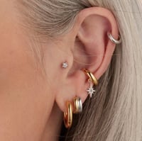 Image 2 of Scream Pretty Sparkling Star Single Flatback Earring