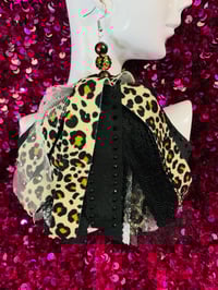 Image 2 of leopard Earrings 