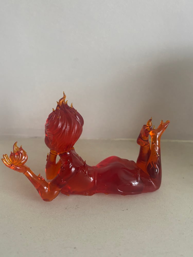 Image of Fire sprite book shelf guardian 