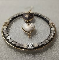 Image 3 of Midnight Opulence Statement Earrings